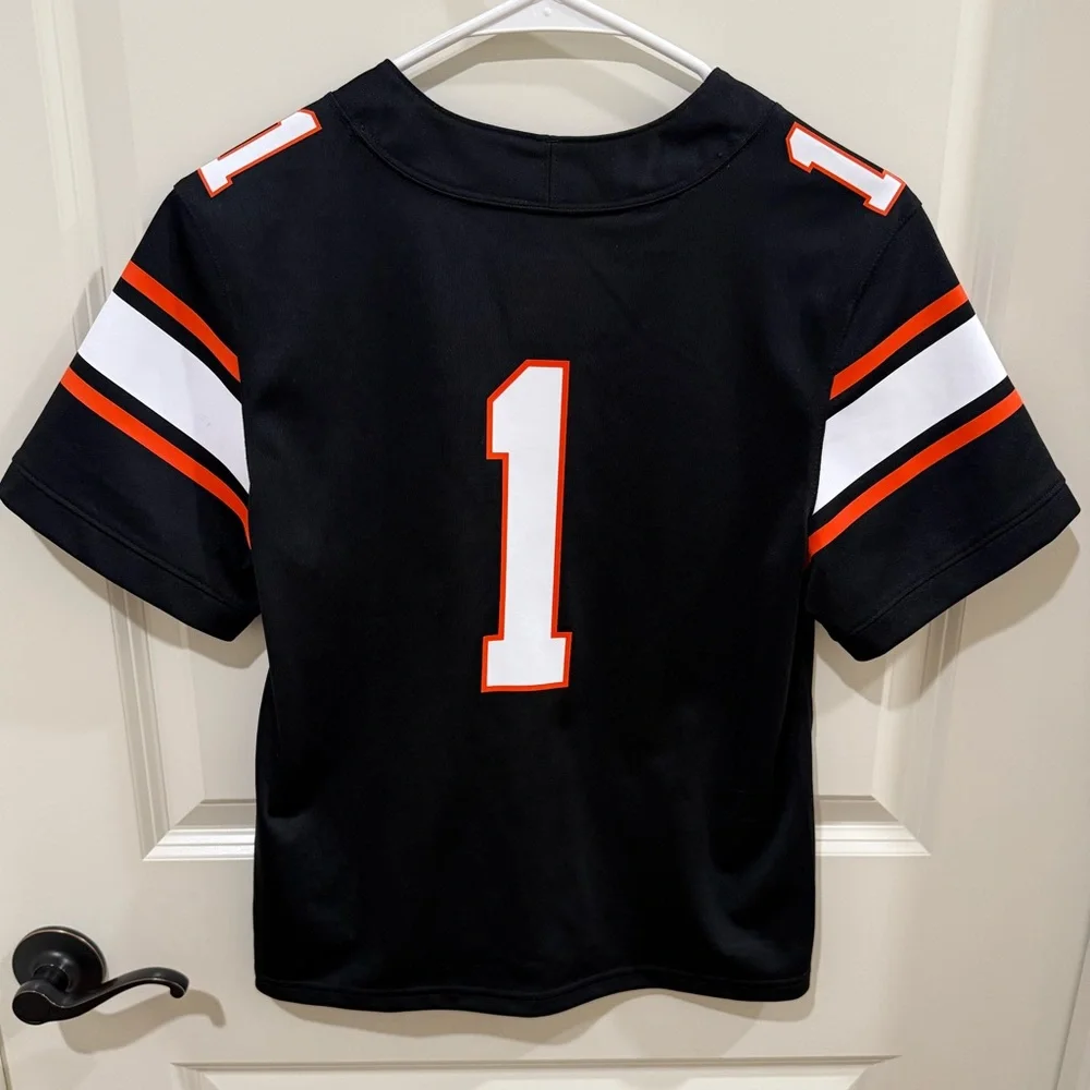 Nike Youth Oklahoma State Cowboys Black Football Jersey Size Small